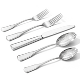 KINGSTONE Silverware Set, 18/10 Stainless Steel Flatware Set, Tableware Cutlery Set, Utensil Sets for Home Restaurant, Mirror Finish, Dishwasher Safe