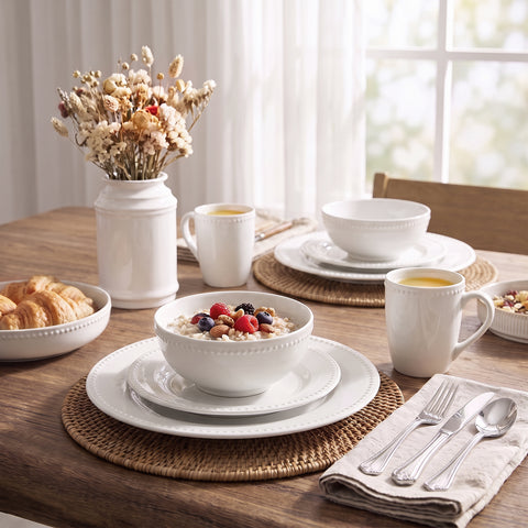 Sogno 32 Piece Dinnerware Set, Service for 8