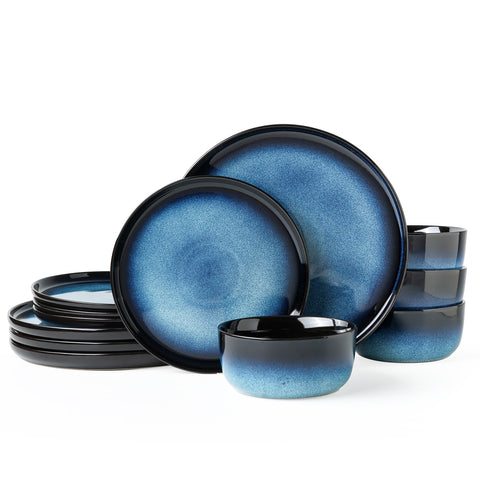 Color Clash 12 Piece Dinnerware Set, Service for 4