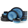 Color Clash 18 Piece Dinnerware Set, Service for 6 - WK11408-NB18