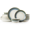 Artisan 18 Piece Dinnerware Set, Service for 6 - WK11409-BU18