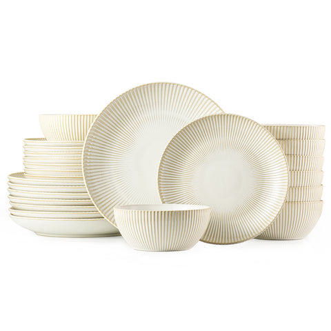 Artisan 24 Piece Dinnerware Set, Service for 8