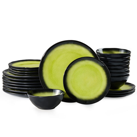 Gradient 24 Piece Dinnerware Set, Service for 8 - WK11406-GR24T