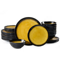 Gradient 24 Piece Dinnerware Set, Service for 8 - WK11406-YL24T