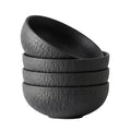 Obsidian Set Of 4 Bowls - WK11303-Bowl-4T
