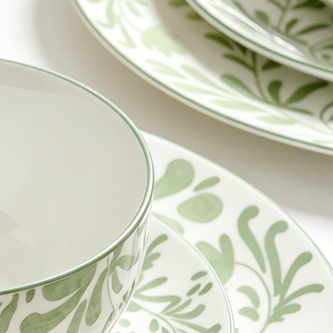 Country 16 Piece Dinnerware Set, Service for 4