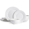 Facet 12 Piece Dinnerware Set, Service for 4 - WK11302-12p