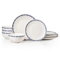 Greca 12 Piece Dinnerware Set, Service for 4 - WK11506-12T