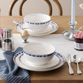 Greca 12 Piece Dinnerware Set, Service for 4 - WK11506-12T