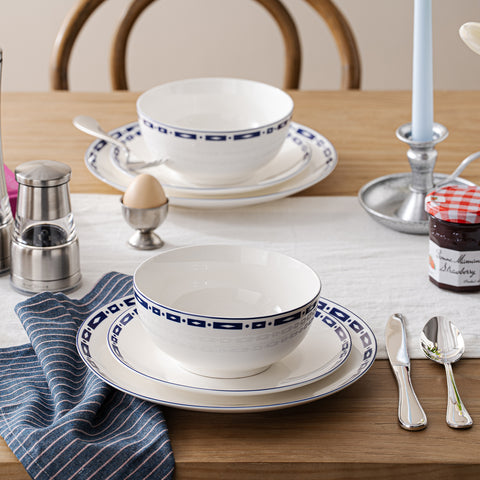 Greca 12 Piece Dinnerware Set, Service for 4 - WK11506-12T