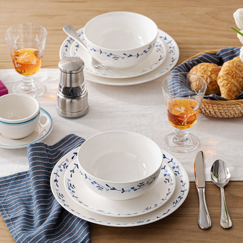 Fiorella 12 Piece Dinnerware Set, Service for 4 - WK11508-12T