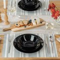 Vetro 12 Piece Dinnerware Set, Service for 4 - WK11701-WH12