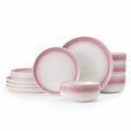 Zenith 12 Piece Dinnerware Sets, Service for 4 - WK11405-PI12