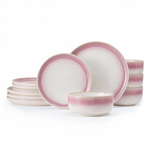 Zenith 12 Piece Dinnerware Sets, Service for 4 - WK11405-PI12