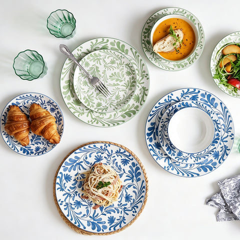 Country 16 Piece Dinnerware Set, Service for 4