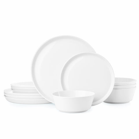 Classic 12 Piece Dinnerware Set, Service for 4