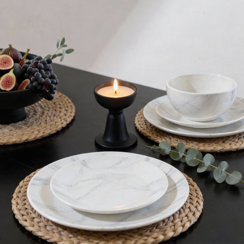 Venato 12 Piece Dinnerware Set, Service for 4 - WF-RO005-12P