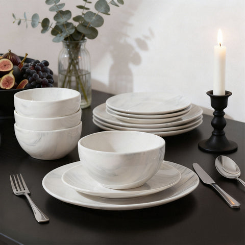 Venato 12 Piece Dinnerware Set, Service for 4 - WF-RO005-12P