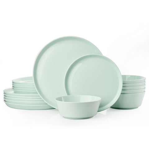 Classic 18 Piece Dinnerware Set, Service for 6