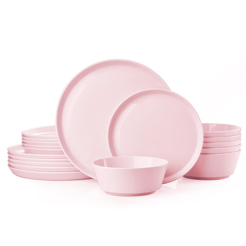 Classic 18 Piece Dinnerware Set, Service for 6
