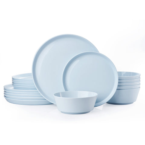 Classic 18 Piece Dinnerware Set, Service for 6