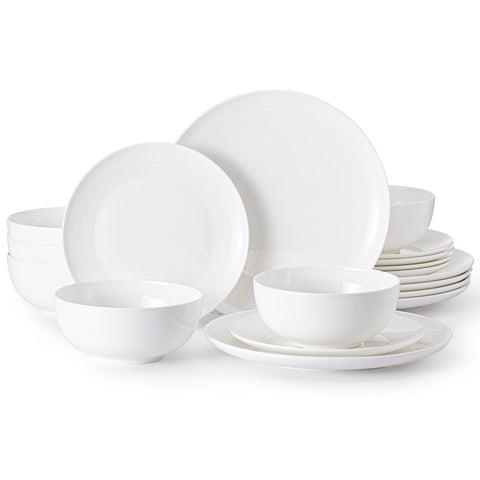 Celestia 18 Piece Dinnerware Set, Service for 6 - KS1110-18W