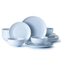 Celestia 18 Piece Dinnerware Set, Service for 6 - KS11103-18W-Blue