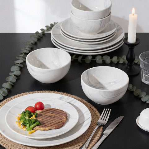 Venato 12 Piece Dinnerware Set, Service for 4 - WF-RO005-12P