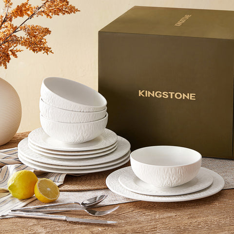 Matte 24 Piece Dnnerware Set, Service for 8