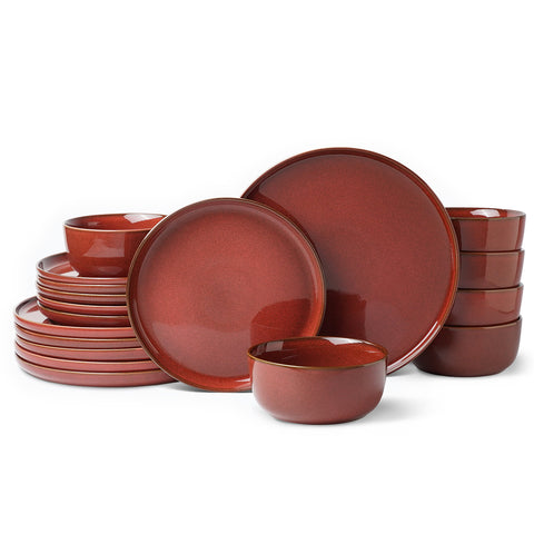 Aquaria 18 Piece Dinnerware Set, Service for 6 - WK11408-RE18