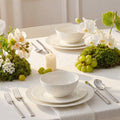 Hammered 24 Piece Dinnerware Set, Service for 8 - WK11304-24T