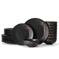 Obsidian 24 Piece Dinnerware Set, Service for 8 - WK11501-BL24