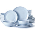 Celestia 24 Piece Dinnerware Set, Service for 8 - KS11103-24W-Blue