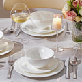 Textured 32 Piece Dinnerware Set, Service for 4 - WK11301-12p+20p