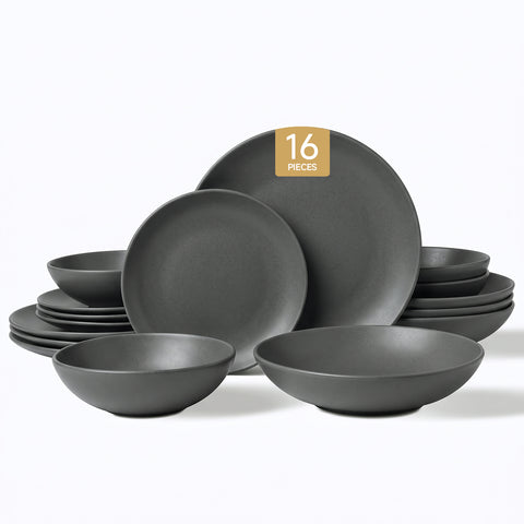 Ombra 16 Piece Dinnerware Set, Service for 4