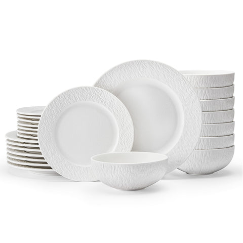 Matte 24 Piece Dnnerware Set, Service for 8