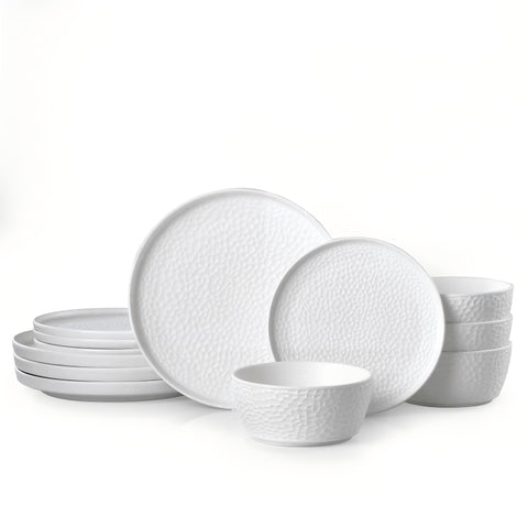 Traccia 12 Piece Dinnerware Set, Service for 4