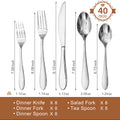 Rondine Flatware Set A - KS6613-SL40