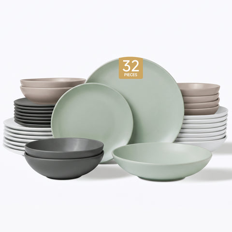 Ombra 32 Piece Dinnerware Set, Service for 8