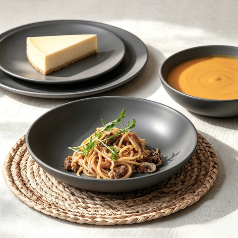 Ombra 16 Piece Dinnerware Set, Service for 4