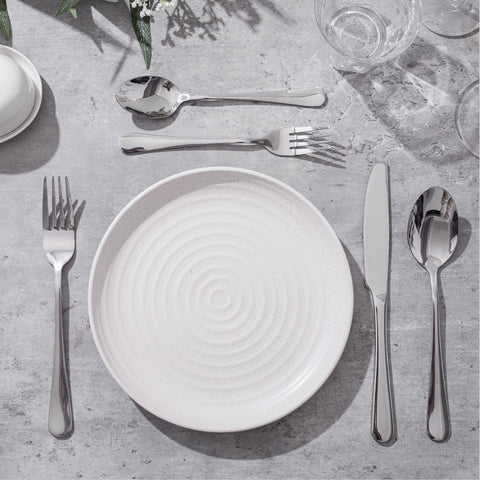 Droplet 60 Piece Flatware Set, Service for 12