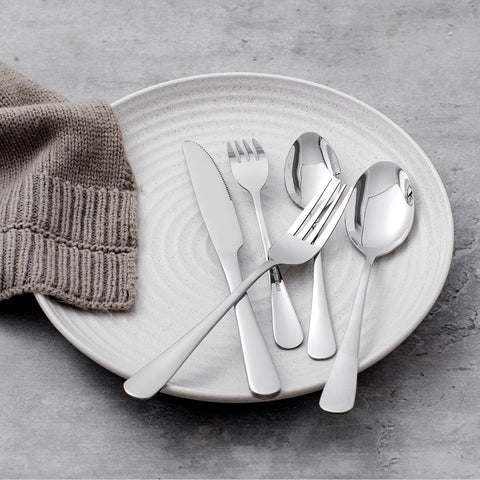 Droplet 60 Piece Flatware Set, Service for 12