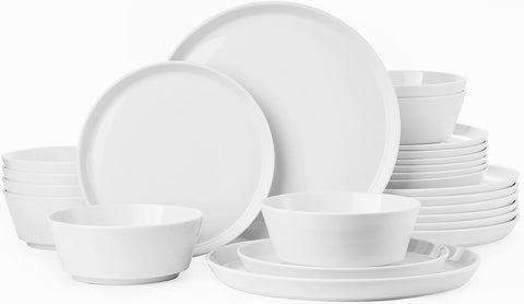 Celestia Classic Bone China 24 Piece Dinnerware Set, Service for 8