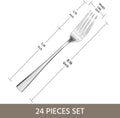 Linea Set Of 24 Dinner Forks - KS6611-Fork24P