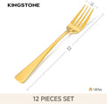 Linea Set Of 12 Dinner Forks - KS6611-Fork-BL12P