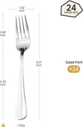 Droplet Set Of 24 Dinner Forks - HK4412-Fork24P
