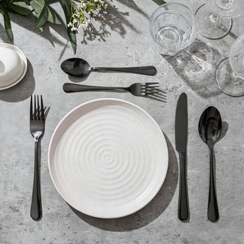 Droplet 60 Piece Flatware Set, Service for 12