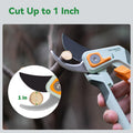 PrunePro 2 Pack 8" Pruning Shears - PP-2801-01-GY-2P