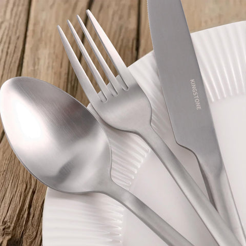18/10 Stainless Steel 40 Piece Flatware Set, Service for 8