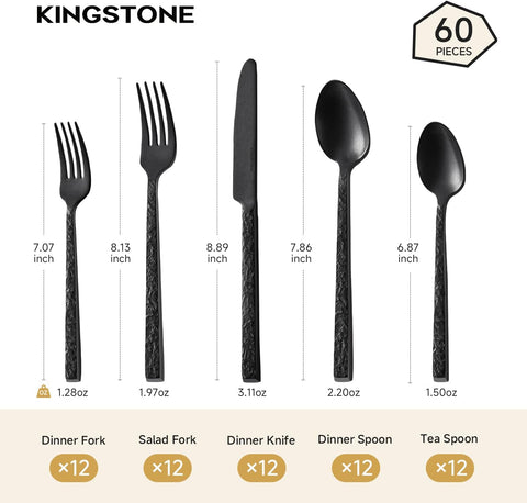 Artisan Traccia 18/10 Stainless Steel Flatware Set